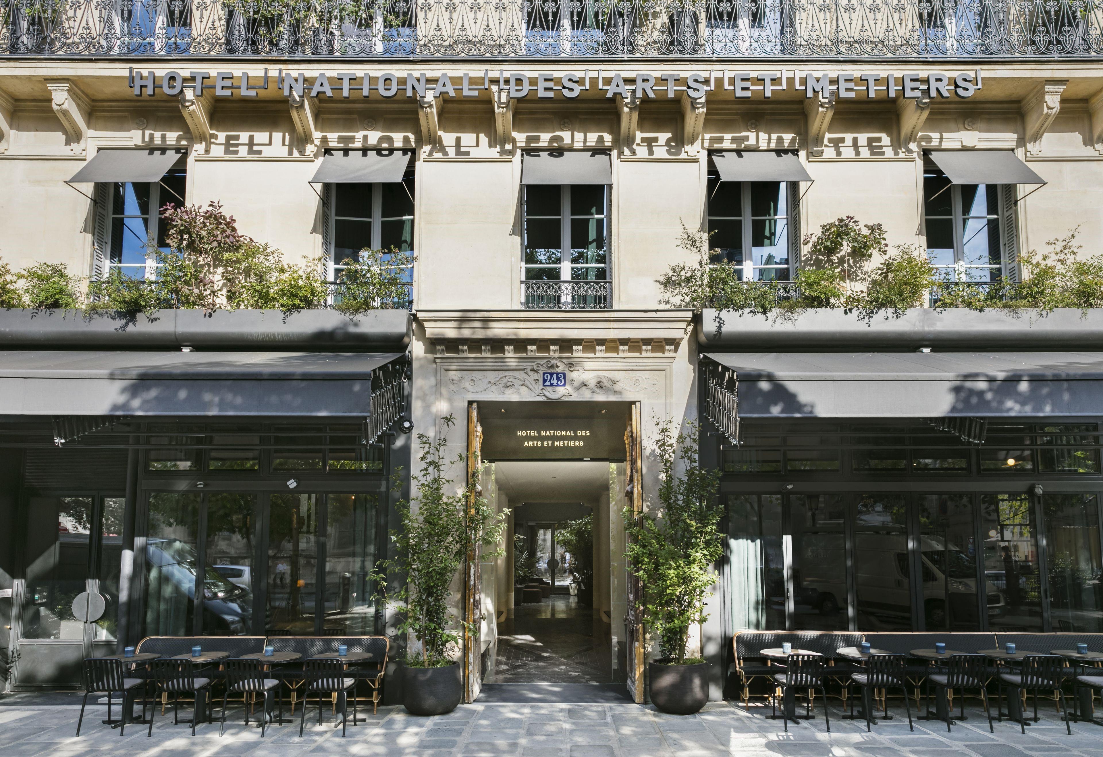 Hôtel National Des Arts et Métiers Parijs Buitenkant foto